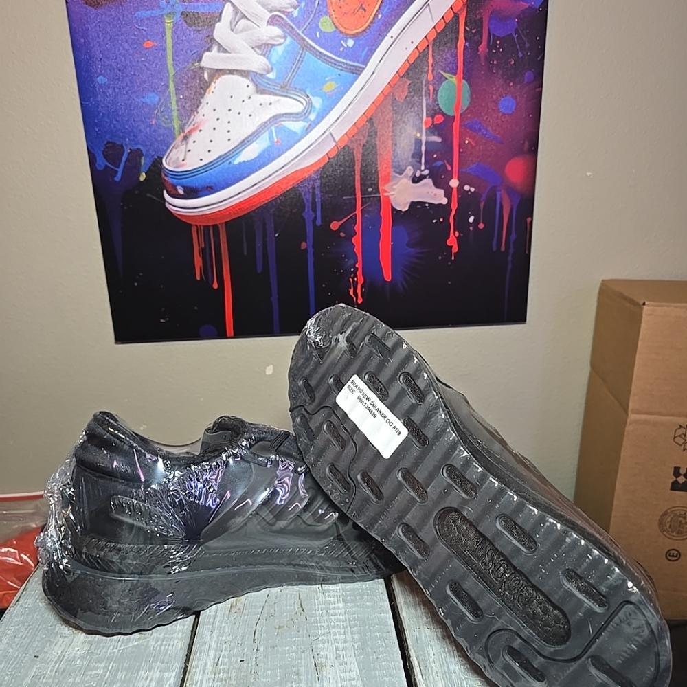 Adidas Black Athletic Sneakers - Picture 4 of 4